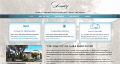Desktop Screenshot of laskyskincenter.com